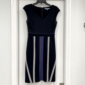 Antonio Melani navy blue career dress size 2